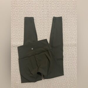 lululemon athletica Dark Green Leggings